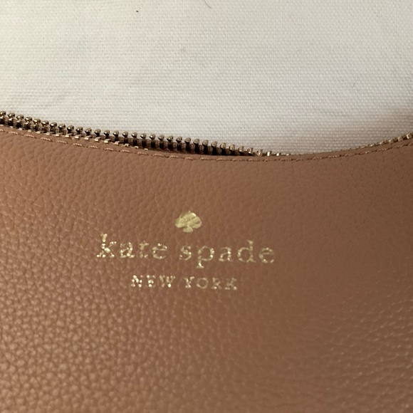 SOLD Authentic Kate Spade Bailey Tan Fawn Crossbody K4651 - Picture 9 of 11